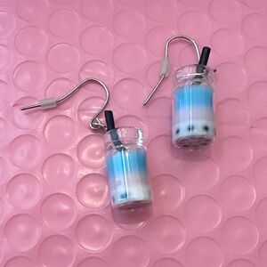 Boba Tea Dangle Earrings